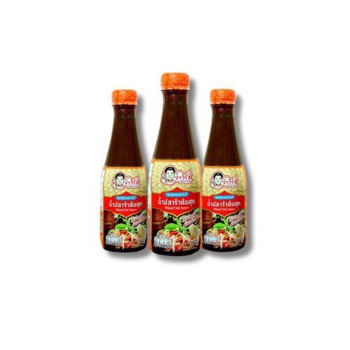 น้ำปลาร้าต้มสุกปรุงรส สูตรไทยดั้งเดิม 350ml ( จ่าวิรัช )